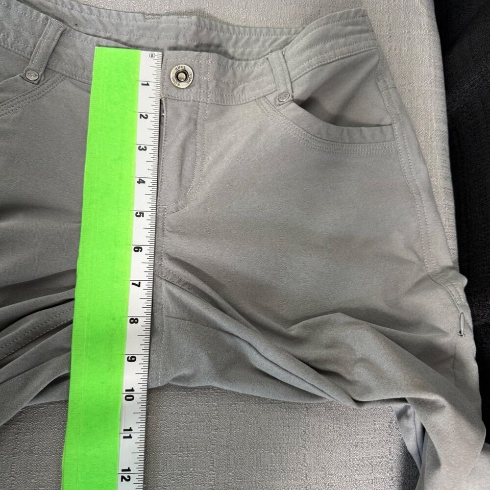 Kuhl Womens Gray Capri Pants Size 2 Outdoor Hiking Stretch Nylon-Blend - Picture 8 of 12
